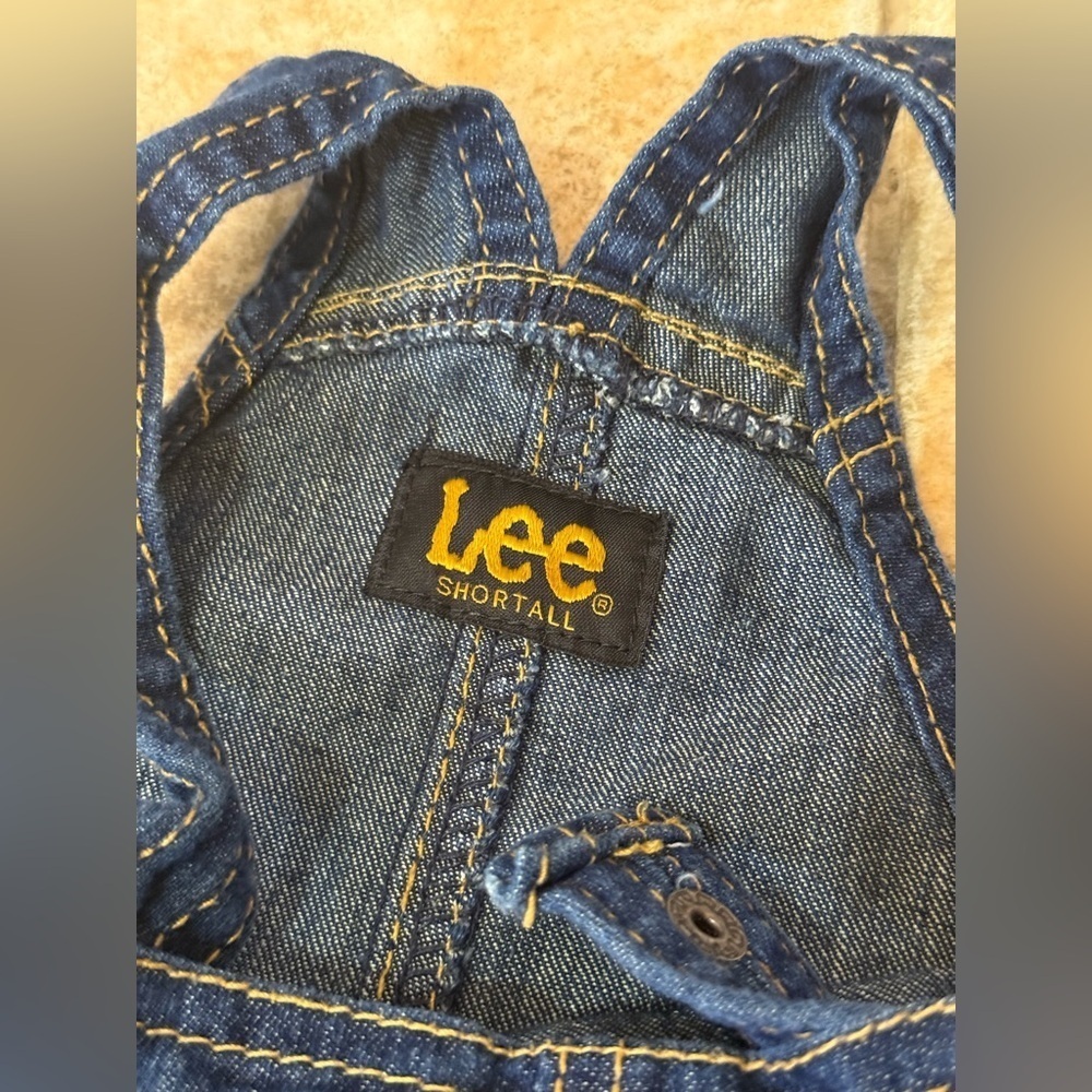 Lee 24 Months Baby Denim Shortalls Overalls - Picture 4 of 4